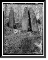 Brookside Coal Mine, Washer & Crusher (Foundations), Mount Olive Road, North of Five Mile Creek Bridge, Brookside, Jefferson County, AL - 5, Vintage Wall Art