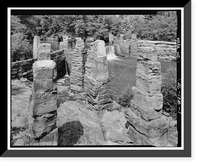 Boshell's Mill, Saw Mill, Bank of Lost Creek at State Route 124, South of U., Townley, Walker County, AL, Antique Poster