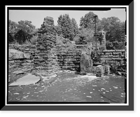 Boshell's Mill, Saw Mill, Bank of Lost Creek at State Route 124, South of U., Townley, Walker County, AL - 4, Historic Print