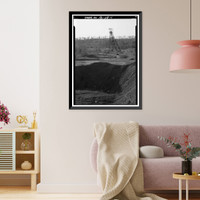 Pyne Red Ore Mine, State Route 150, Bessemer, Jefferson County, AL, Vintage Print