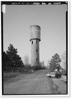 Marvel Water Tower, Bibb County Road 10, Marvel, Bibb County, AL, Antique Wall Art