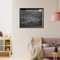 Historic Framed Print, Bayview Community, Off Birmingport Road (State Highway 269), Birmingham vicinity, Jefferson County, AL - 2,  17-7/8" x 21-7/8"