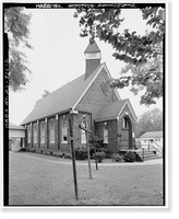 Thomas Presbyterian Church, First Street & Pennsylvania Avenue, Thomas, Jefferson County, AL - 2, Vintage Poster