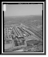 Pullman Standard Company Plant, 401 North Twenty-fourth Street, Bessemer, Jefferson County, AL, Historic Print