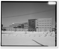 Historic Framed Print, The Kirklin Clinic, 2000 Sixth Avenue South, Birmingham, Jefferson County, AL,  17-7/8" x 21-7/8"