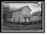 Historic Framed Print, 219 Second Street (House), Thomas, Jefferson County, AL,  17-7/8" x 21-7/8"