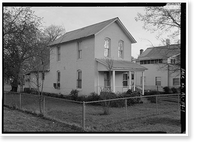 Historic Framed Print, 219 Second Street (House), Thomas, Jefferson County, AL,  17-7/8" x 21-7/8"