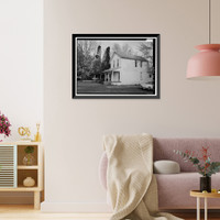 Historic Framed Print, 223 Second Street (House), Thomas, Jefferson County, AL,  17-7/8" x 21-7/8"