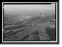 Historic Framed Print, Sloss Sheffield Steel & Iron Company, 3500 Thirty-fifth Avenue North, Birmingham, Jefferson County, AL,  17-7/8" x 21-7/8"