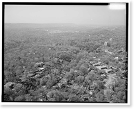Red Mountain Suburbs, Crest of Red Mountain, Birmingham, Jefferson County, AL, Historic Print