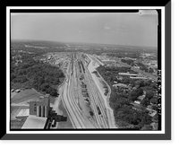 East Thomas-Frisco Railroad Yards, Bounded by U.S. 78, Finley Avenue, I-65, Birmingham, Jefferson County, AL, Vintage Wall Art