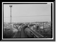 East Thomas-Frisco Railroad Yards, Bounded by U.S. 78, Finley Avenue, I-65, Birmingham, Jefferson County, AL - 4, Antique Print