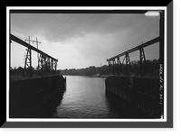 Historic Framed Print, Central Iron Foundry, 1700 Holt Road, Holt, Tuscaloosa County, AL,  17-7/8" x 21-7/8"