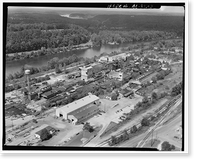 Historic Framed Print, Central Iron Foundry, 1700 Holt Road, Holt, Tuscaloosa County, AL - 3,  17-7/8" x 21-7/8"