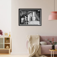 Historic Framed Print, Central Iron Foundry, Hot Strip Mill Building, 1700 Holt Road, Holt, Tuscaloosa County, AL - 5,  17-7/8" x 21-7/8"