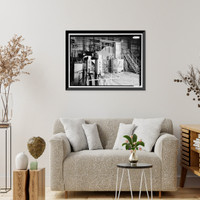 Historic Framed Print, Central Iron Foundry, Hot Strip Mill Building, 1700 Holt Road, Holt, Tuscaloosa County, AL - 5,  17-7/8" x 21-7/8"