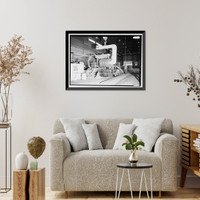 Historic Framed Print, Central Iron Foundry, Hot Strip Mill Building, 1700 Holt Road, Holt, Tuscaloosa County, AL - 7,  17-7/8" x 21-7/8"