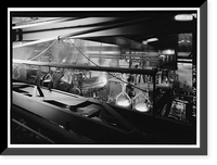 Historic Framed Print, United States Pipe & Foundry Company Plant, Pipe Casting & Testing Area, 2023 St. Louis Avenue at I-20/59, Bessemer, Jefferson County, AL,  17-7/8" x 21-7/8"