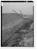 Drummond Coal Company Cedrum Mine, 8750 Pit, County Road 124, Townley, Walker County, AL - 3, Vintage Wall Art