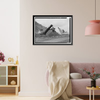 Historic Framed Print, Drummond Coal Company Cedrum Mine, 8750 Pit, County Road 124, Townley, Walker County, AL - 6,  17-7/8" x 21-7/8"