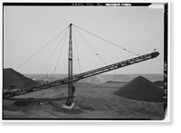 Drummond Coal Company Cedrum Mine, Crushing Facility, County Road 124, Townley, Walker County, AL, Vintage Print
