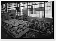 Stockham Pipe & Fittings Company, Valve Assembly Building, 4000 Tenth Avenue North, Birmingham, Jefferson County, AL, Vintage Wall Art