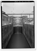 Wilson Dam & Hydroelectric Plant, Spanning Tennessee River at Wilson Dam Road (Route, Muscle Shoals, Colbert County, AL - 49, Historic Reproduction