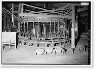 Stockham Pipe & Fittings Company, Grey Iron Foundry, 4000 Tenth Avenue North, Birmingham, Jefferson County, AL - 17 Classic, Antique Poster