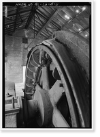 Sloss Red Ore Mine No. 2, Hoist House, Birmingham vicinity, Jefferson County, AL - 11, Antique Poster