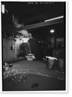 Historic Framed Print, Southern Ductile Casting Company, Casting, 2217 Carolina Avenue, Bessemer, Jefferson County, AL,  17-7/8" x 21-7/8"