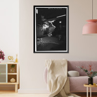 Historic Framed Print, Southern Ductile Casting Company, Casting, 2217 Carolina Avenue, Bessemer, Jefferson County, AL - 2,  17-7/8" x 21-7/8"