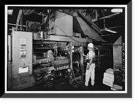 Southern Ductile Casting Company, Casting, 2217 Carolina Avenue, Bessemer, Jefferson County, AL - 13, Antique Print