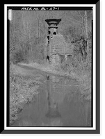 Ruffner Red Ore Mine, North of I-20 at Madrid Exit, Birmingham, Jefferson County, AL, Antique Wall Art