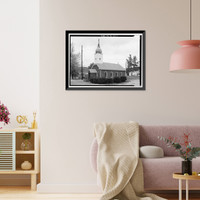 St. Nicholas Russian Orthodox Church, Church Street & Park Avenue, Brookside, Jefferson County, AL, Antique Poster