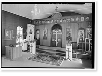 St. Nicholas Russian Orthodox Church, Church Street & Park Avenue, Brookside, Jefferson County, AL - 3 Classic, Historic Reproduction
