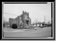 Historic Framed Print, Bethel Baptist Church, 3233 Twenty-ninth Avenue, North, Birmingham, Jefferson County, AL - 3,  17-7/8" x 21-7/8"