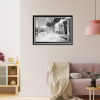 Historic Framed Print, United States Pipe & Foundry Company Plant, Melting & Treatment Areas, 2023 St. Louis Avenue at I-20/59, Bessemer, Jefferson County, AL - 7,  17-7/8" x 21-7/8"
