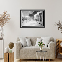 Historic Framed Print, United States Pipe & Foundry Company Plant, Melting & Treatment Areas, 2023 St. Louis Avenue at I-20/59, Bessemer, Jefferson County, AL - 7,  17-7/8" x 21-7/8"