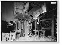 Historic Framed Print, United States Pipe & Foundry Company Plant, Melting & Treatment Areas, 2023 St. Louis Avenue at I-20/59, Bessemer, Jefferson County, AL - 8,  17-7/8" x 21-7/8"