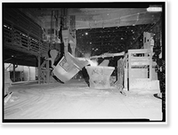 U.S. Steel, Fairfield Works, Q-Bop Furnace, North of Valley Road & West of Ensley, Pleasant Gr, Fairfield, Jefferson County, AL - 6 Classic, Historic Print