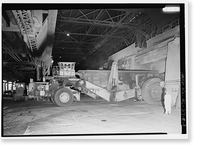 U.S. Steel, Fairfield Works, Q-Bop Furnace, North of Valley Road & West of Ensley, Pleasant Gr, Fairfield, Jefferson County, AL - 8 Classic, Vintage Print