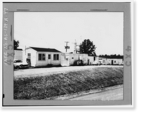 Marshall Space Flight Center, Redstone Rocket (Missile) Test Stand, Dodd Road, Huntsville vicinity, Madison County, AL - 47, Vintage Poster