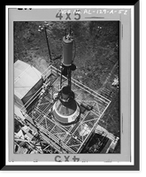 Marshall Space Flight Center, Redstone Rocket (Missile) Test Stand, Dodd Road, Huntsville vicinity, Madison County, AL - 52, Historic Print