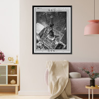 Marshall Space Flight Center, Redstone Rocket (Missile) Test Stand, Dodd Road, Huntsville vicinity, Madison County, AL - 52, Historic Print