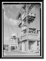 Historic Framed Print, Marshall Space Flight Center, Saturn Propulsion & Structural Test Facility, East Test Area, Huntsville vicinity, Madison County, AL - 2,  17-7/8" x 21-7/8"