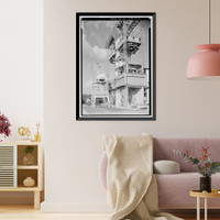 Historic Framed Print, Marshall Space Flight Center, Saturn Propulsion & Structural Test Facility, East Test Area, Huntsville vicinity, Madison County, AL - 2,  17-7/8" x 21-7/8"