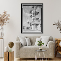 Historic Framed Print, Marshall Space Flight Center, Saturn Propulsion & Structural Test Facility, East Test Area, Huntsville vicinity, Madison County, AL - 2,  17-7/8" x 21-7/8"