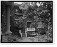 Historic Framed Print, Lowell Observatory, Slipher Building, 1400 West Mars Road, Flagstaff, Coconino County, AZ - 7,  17-7/8" x 21-7/8"