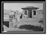 Manzanar War Relocation Center, Military Police Post, Independence vicinity, Inyo County, CA - 6, Antique Wall Art