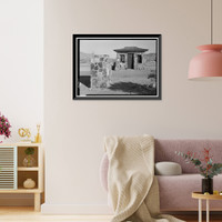 Manzanar War Relocation Center, Military Police Post, Independence vicinity, Inyo County, CA - 6, Antique Wall Art